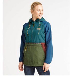 L.L. Bean Women's Mountain Classic Anorak, Multi-Color - Small
